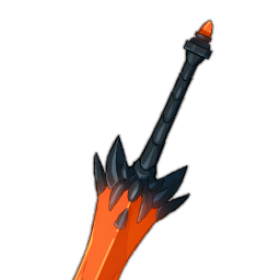 Crimson Flame Longsword