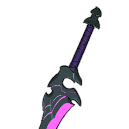 Jet-black Longsword